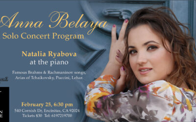 Anna Belaya in Solo Concert Program