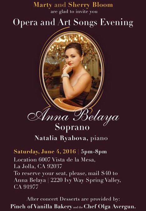 Opera and Art Songs Evening